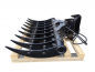 Preview: Bowell Hydraulischer Roderechen Wurzelrechen kompatibel zu MS-01 / MS-03  Minibagger
