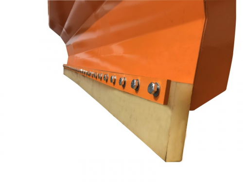 Bowell snow blade snow plow with pendulum compensation - Cat I / Cat II / Euro frontloader universal adapter - PU scraper - available in 140/160/180/200/220/240cm