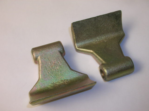 10 Stück Bowell Schlegelhammer gehärtet 400gr mit 10.9 Bolzen