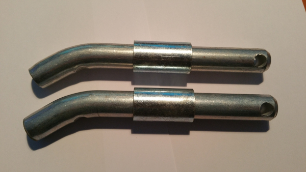 10a - Bowell lower hitch bolts   long version for Cat-1/2 quick connectors